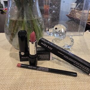 Mary Kay Rose Lipstick and Liner Duo